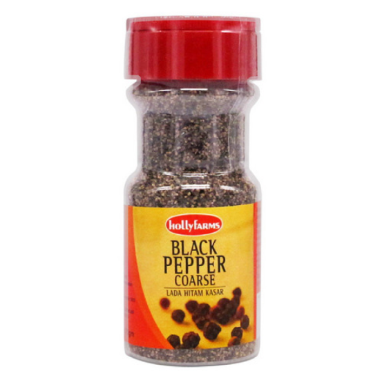 HOLLYFARM BLACK PEPPER COARSE 70G