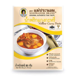 MAE PRANOM YELLOW CURRY PASTE 50G MAE PRANOM YELLOW CURRY PASTE 50G
