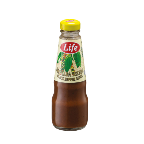 LIFE BLACK PEPPER SAUCE 250G