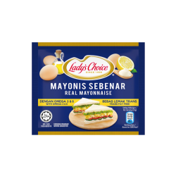 LADY'S CHOICE REAL MAYONNAISE 40ML LADY'S CHOICE REAL MAYONNAISE 40ML