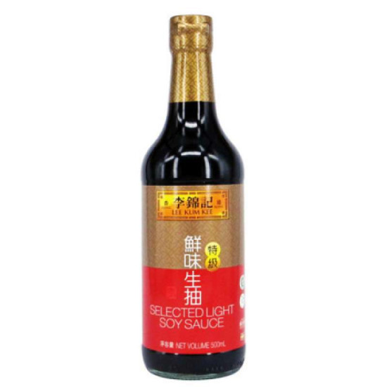 LEE KUM KEE SELECTED LIGHT SOY SAUCE 500ML