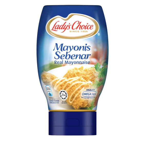 LADY'S CHOICE REAL MAYO SQUEEZE 280ML