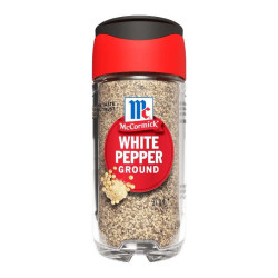 MCCORMICK WHITE PEPPER GROUND 37G MCCORMICK WHITE PEPPER GROUND 37G
