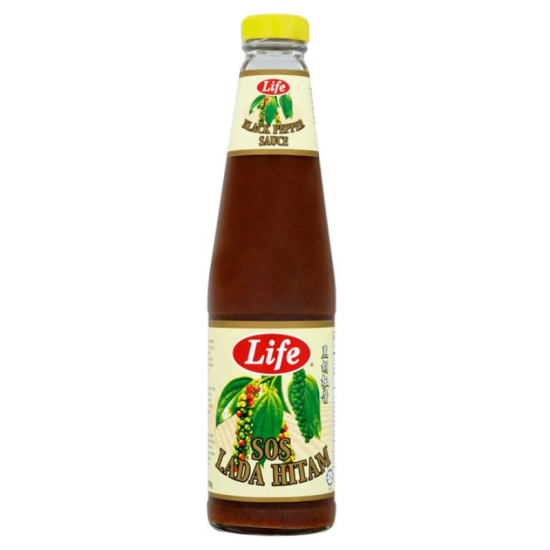 LIFE BLACK PEPPER SAUCE 500G