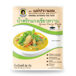 MAE PRANOM GREEN CURRY PASTE 50G MAE PRANOM GREEN CURRY PASTE 50G