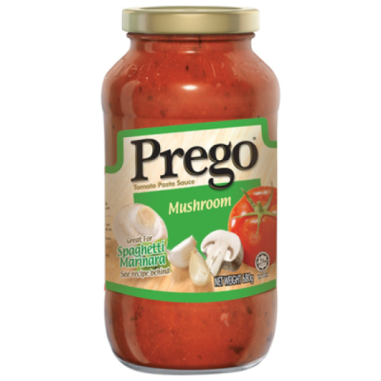 PREGO MUSHROOM SAUCE 680GM