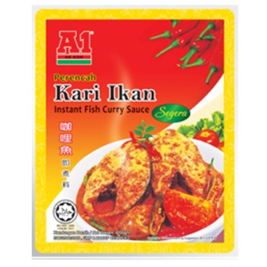 A1 INSTANT FISH CURRY SAUCE 200G