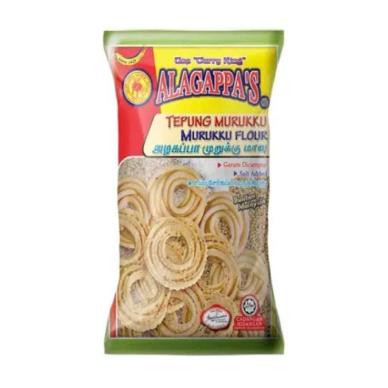ALAGAPPA'S TEPUNG MURUKU 500GM