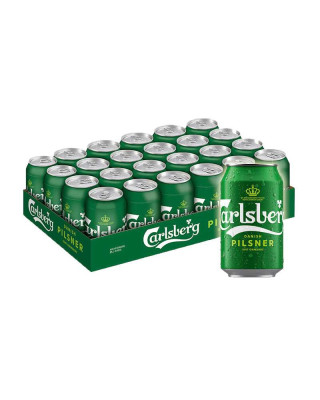 CARLSBERG PILSNER BEER CAN 320ML*24