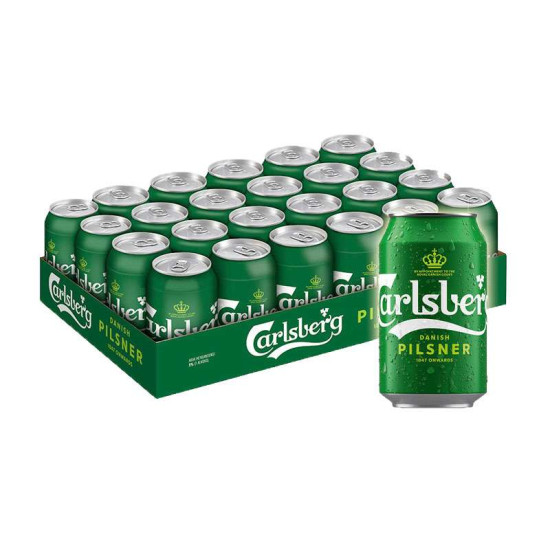 CARLSBERG PILSNER BEER CAN 320ML*24