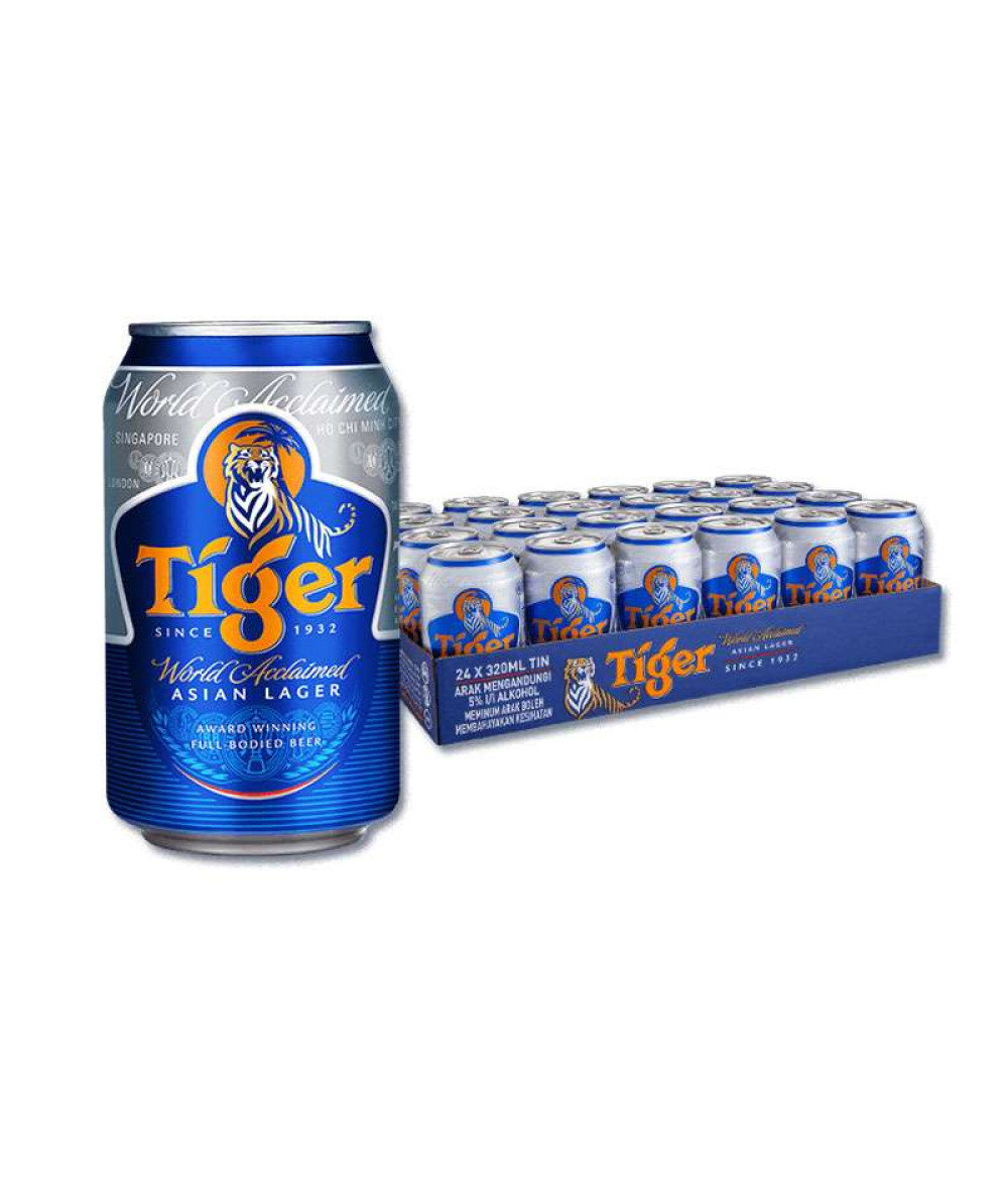 TIGER BEER CAN 320ML*24