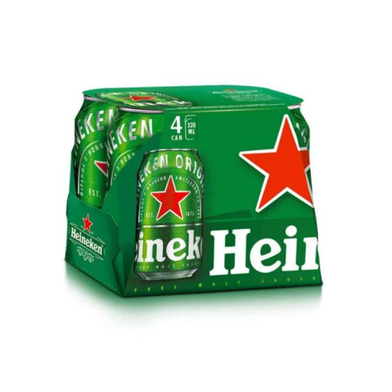 HEINEKEN CAN 320ML*4