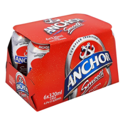 ANCHOR BEER CAN 320ML*6 ANCHOR BEER CAN 320ML*6
