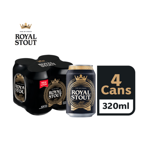 DANISH ROYAL STOUT CAN 320ML*4