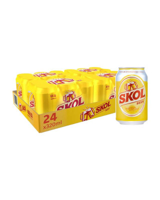 SKOL BEER CAN 320ML*24
