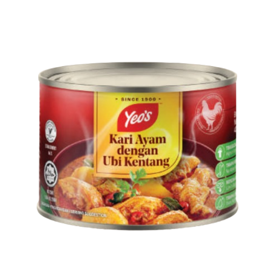 YEO'S CHICKEN CURRY WITH POTATOES 405GM