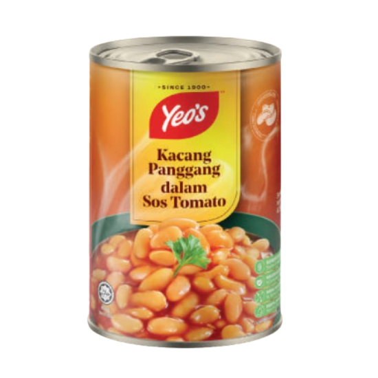 YEO'S BAKED BEANS IN TOMATO SAUCE 425GM