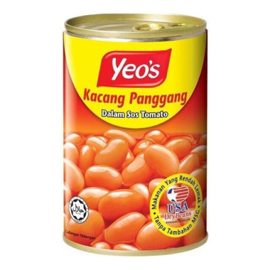 YEO'S BAKED BEANS IN TOMATO SAUCE 425GM