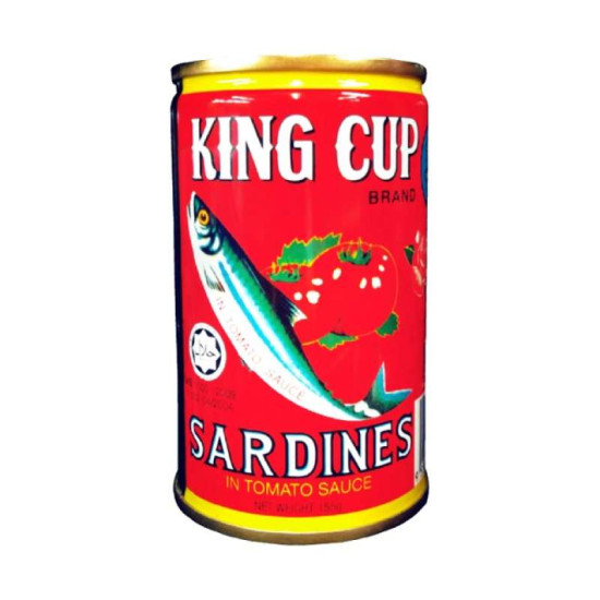 KING CUP SARDINES 155GM