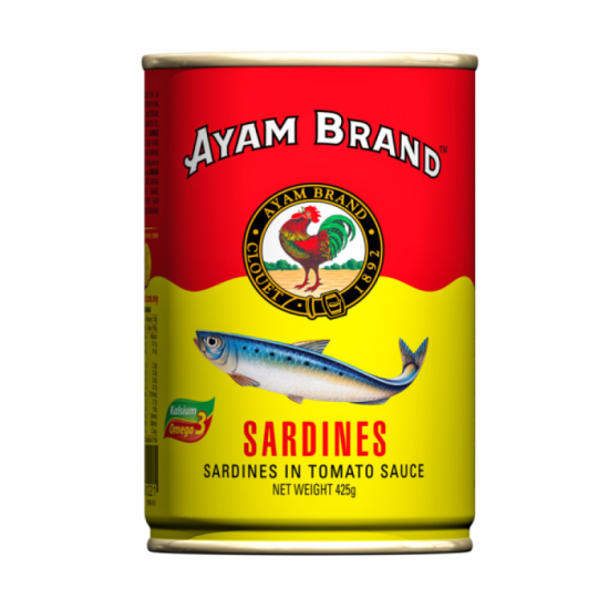 AYAM BRAND SARDINE TALL 425GM AYAM BRAND SARDINE TALL 425GM