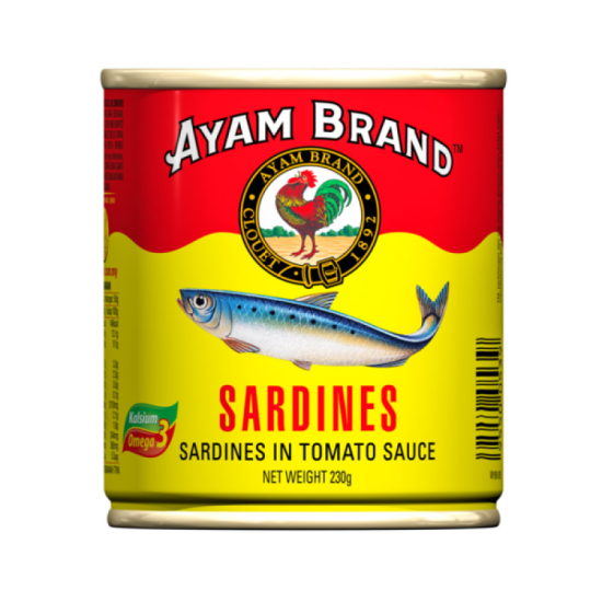 AYAM BRAND SARDINE BUFFET 230GM AYAM BRAND SARDINE BUFFET 230GM