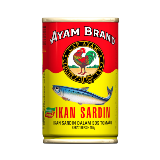 AYAM BRAND SARDINE JITNEY 155GM