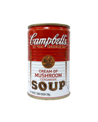 CAMPBELL'S CREAM OF MUSHROOM SOUP 290GM