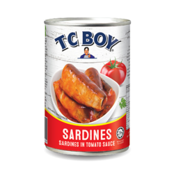 TC BOY SARDINE TOMATO 425GM TC BOY SARDINE TOMATO 425GM