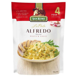 SAN REMO LA PASTA ALFREDO 120GM SAN REMO LA PASTA ALFREDO 120GM