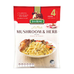 SAN REMO LA PASTA MUSHROOM & HERBS 120GM SAN REMO LA PASTA MUSHROOM & HERBS 120GM
