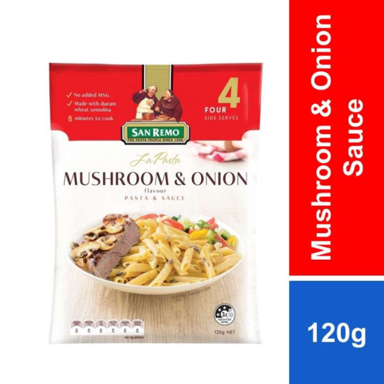 SAN REMO LA PASTA MUSHROOM & HERBS 120GM