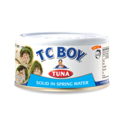 TC BOY TUNA IN SPRING WATER 150GM TC BOY TUNA IN SPRING WATER 150GM