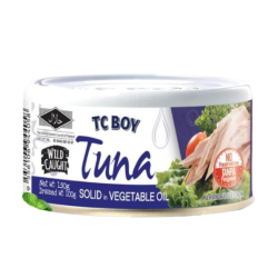 TC BOY TUNA IN VEGETABLE OIL 150GM