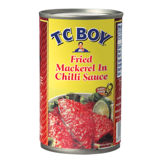 TC BOY FRIED MACKEREL IN CILI SAUCE 155GM