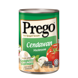 PREGO MUSHROOM PASTA SAUCE 300GM PREGO MUSHROOM PASTA SAUCE 300GM