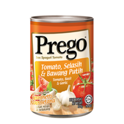 PREGO TOMATO & BASIL 300GM PREGO TOMATO & BASIL 300GM