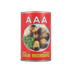 CHC AAA STRAW MUSHROOM 425GM CHC AAA STRAW MUSHROOM 425GM