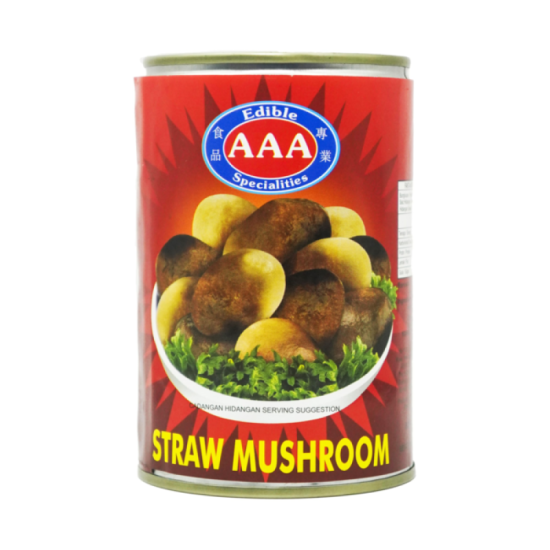 EDIBLE AAA STRAW MUSHROOM 425GM