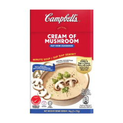CAMPBELL'S CREAM OF MUSHROOM 23GM CAMPBELL'S CREAM OF MUSHROOM 23GM