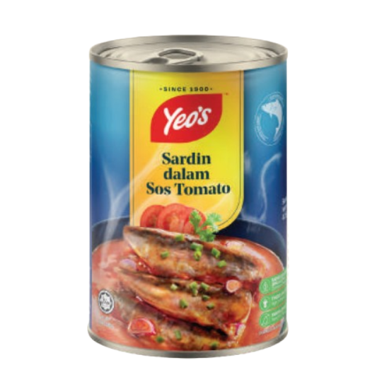 YEO'S SARDINE IN TOMATO SAUCE 425GM