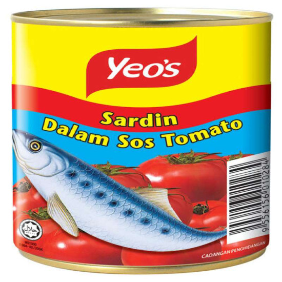 YEO'S SARDINE IN TOMATO SAUCE 425GM