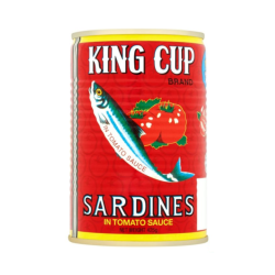 KING CUP SARDINE IN TOMATO SAUCE 425GM KING CUP SARDINE IN TOMATO SAUCE 425GM
