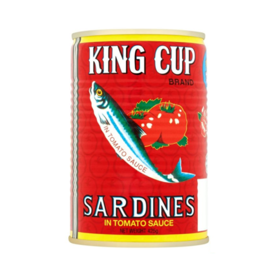 KING CUP SARDINE IN TOMATO SAUCE 425GM