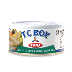 TC BOY TUNA IN EXTRA VIRGIN OLIVE OIL 150GM TC BOY TUNA IN EXTRA VIRGIN OLIVE OIL 150GM