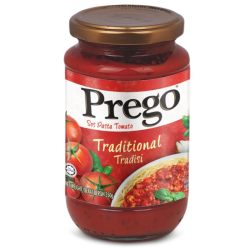PREGO SPAGHETTI TRADITIONAL 350GM PREGO SPAGHETTI TRADITIONAL 350GM