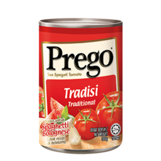 PREGO TRADITIONAL PASTA SAUCE 300GM