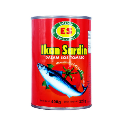 ESBERG SARDINES IN TOMATO SAUCE 400GM