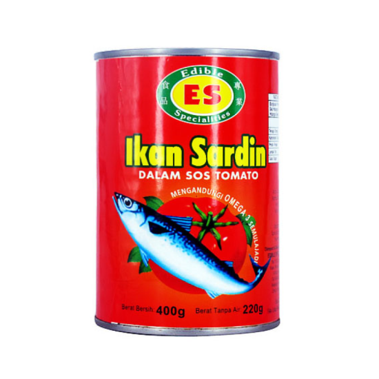 ESBERG SARDINES IN TOMATO SAUCE 400GM