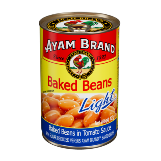 AYAM BRAND BAKED BEANS LIGHT 425GM