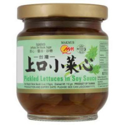 MAKMUR PICKLED LETTUCE IN SOY SAUCE 170GM MAKMUR PICKLED LETTUCE IN SOY SAUCE 170GM